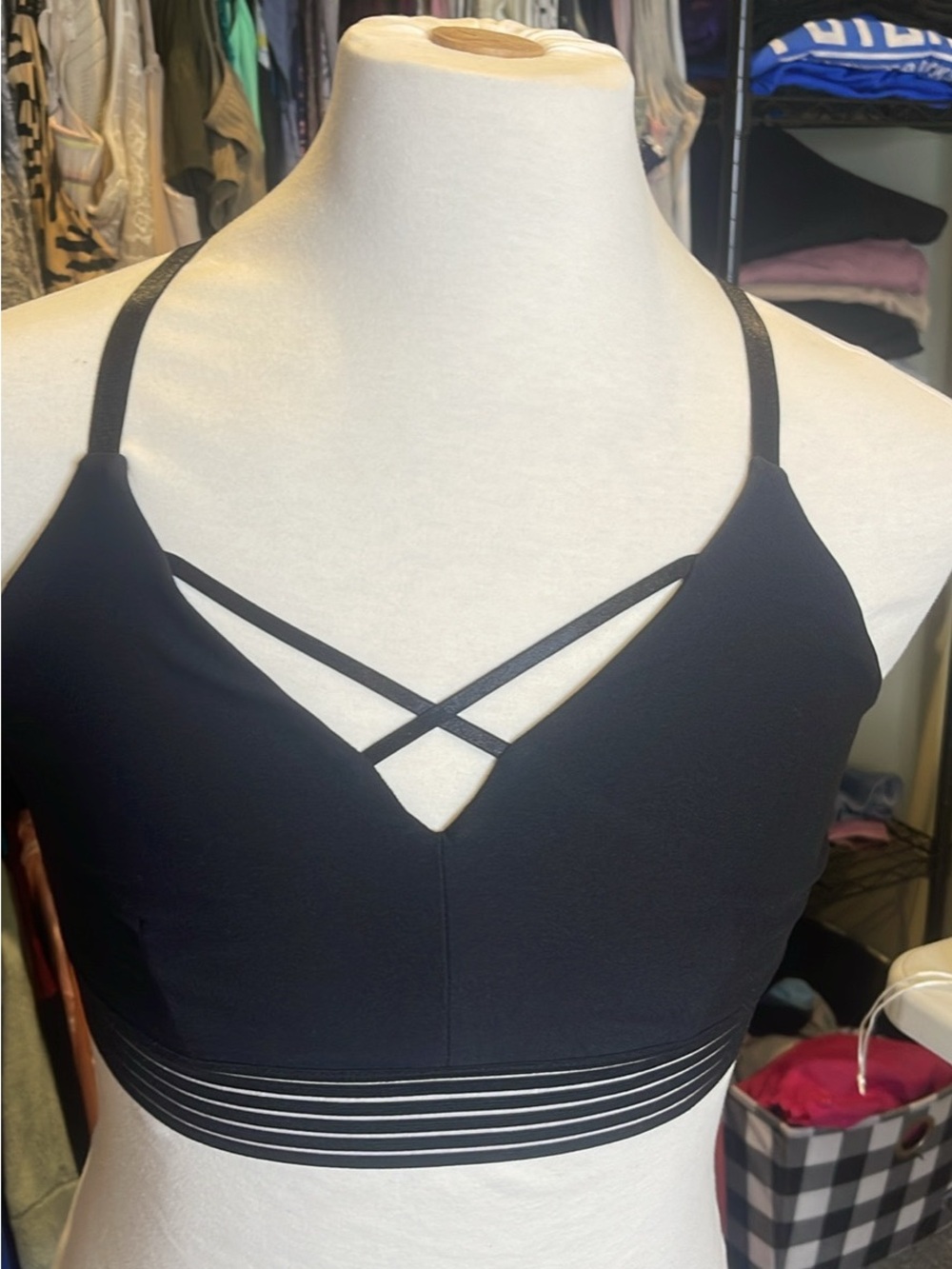 Maurices Black Crisscross Sports Bralette